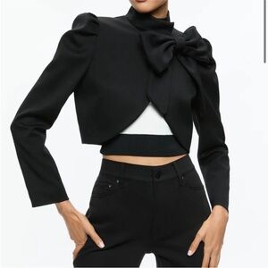 Never worn!! alice olivia cropped jacket